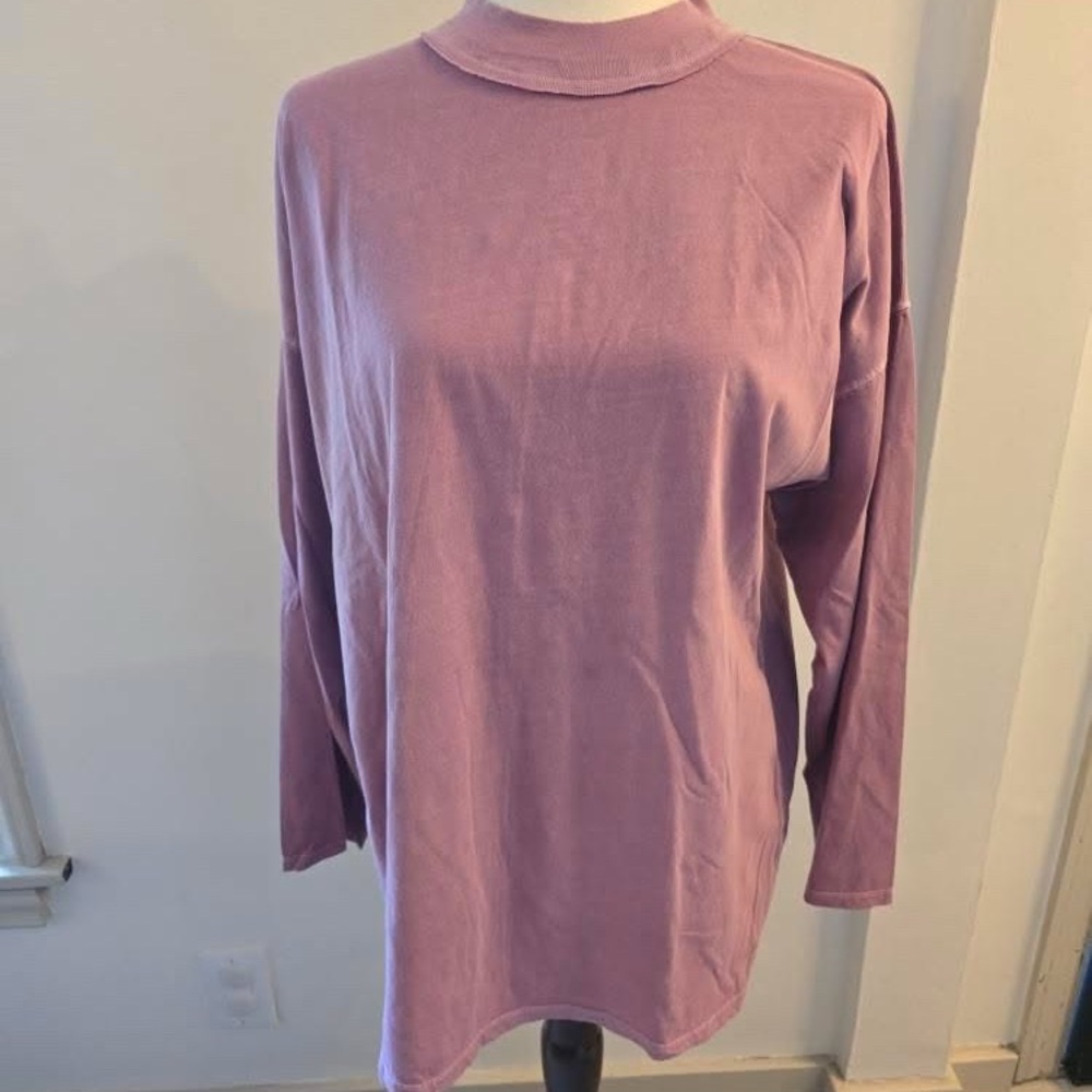We The Free Mauve Long Sleeve Top